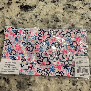 Authentic Lilly Pulitzer mask set